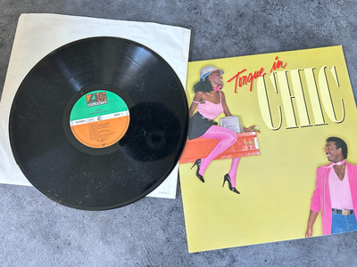 LP Chic Tongue in Chic - dt. Erstauflage - Prod. Nile Rodgers, Sammlerstück