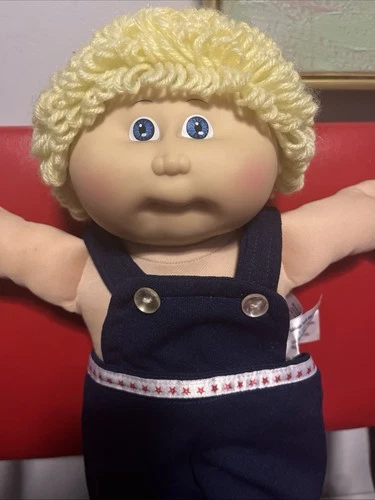Vintage Cabbage Patch Boy Doll Original Clothes 1980s
