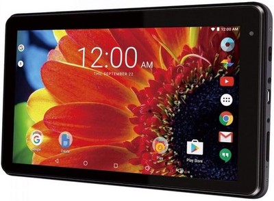 RCA Voyager 7'' Tablet Featuring Wi-Fi Android 6.0 Touchscreen PC - Black