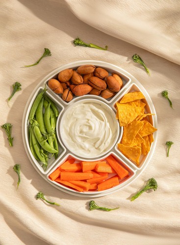 Porcelain Divided Serving Dishes, Relish Tray, Serving Bowls for Parties - Pe... - Bild 7 von 7