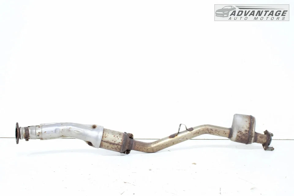 2015-2021 SUBARU WRX AWD 2.0L EXHAUST SYSTEM CENTER FRONT PIPE TUBE & SHIELD OEM - Image 3 of 4
