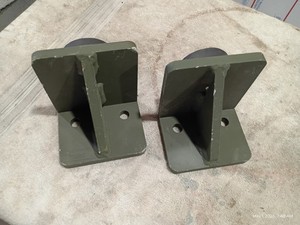 NOS Military Bracket Mount Gusset NSN 19207-12590241 MFR 19204 PAIR
