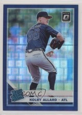 2019 Donruss Optic Rated Rookies Blue Pandora Prizm 12/99 Kolby Allard #70 3wu