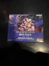 One Piece Card Game - OP14 The Azure Sea's Seven Booster Box UNSEALED INHAND