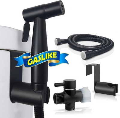 GASLIKE Handheld Bidet Sprayer, Toilet Cleaning, Baby Diaper, Hygienic Cleanup, 