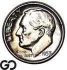 1953 Roosevelt Dime, Color, Superb Gem PR++