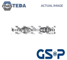 218263 DRIVE SHAFT CV JOINT LEFT GSP NEW OE REPLACEMENT