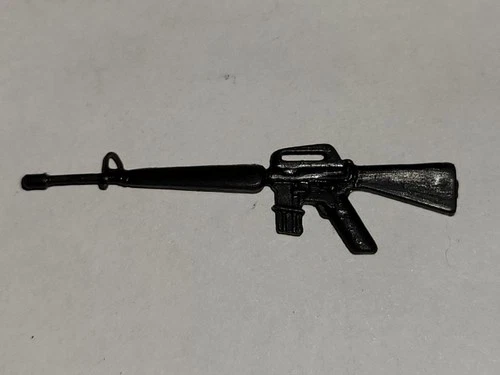 GI Joe ARAH 1983 Grunt v 1.5  - M-16 Carbine Accessory ( Gray )