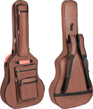Acoustic Guitar Bag 40 41 42 Inches, 6 Pockets Guitar Case Waterproof Oxford Clo
