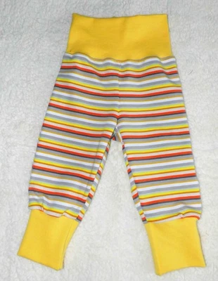 Einzigartige  ♥ Hose  ♥ Gestreift ♥ Streifen ♥ handmade  Gr. 62 - 158 - Bild 1 von 2