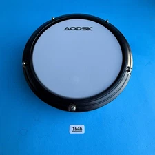 AODSK AED-403 Electronic Drum Single Zone Tom Mesh Pad 6.5 Inch Trigger [Tested]