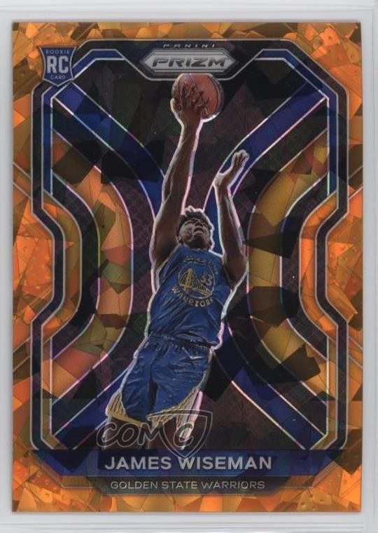 2020-21 Panini Prizm Orange Ice Prizm James Wiseman #268 11es
