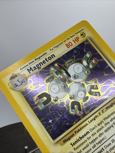 Magneton 11/62 - Fossil Set Unlimited - Holo Rare Vintage WOTC 1999 - Picture 6 of 24