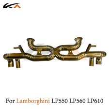 KA Catback Exhaust For Lamborghini LP550 LP560 LP610 Titanium Alloy Rear Section