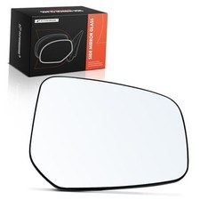 Right Passenger Side Non-Heated Mirror Glass with Backing Plate - Compatible