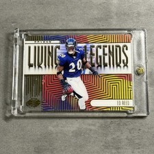 2019 Panini Illusions Ed Reed Living Legends Ravens LL-ER Hall Of Fame HOF