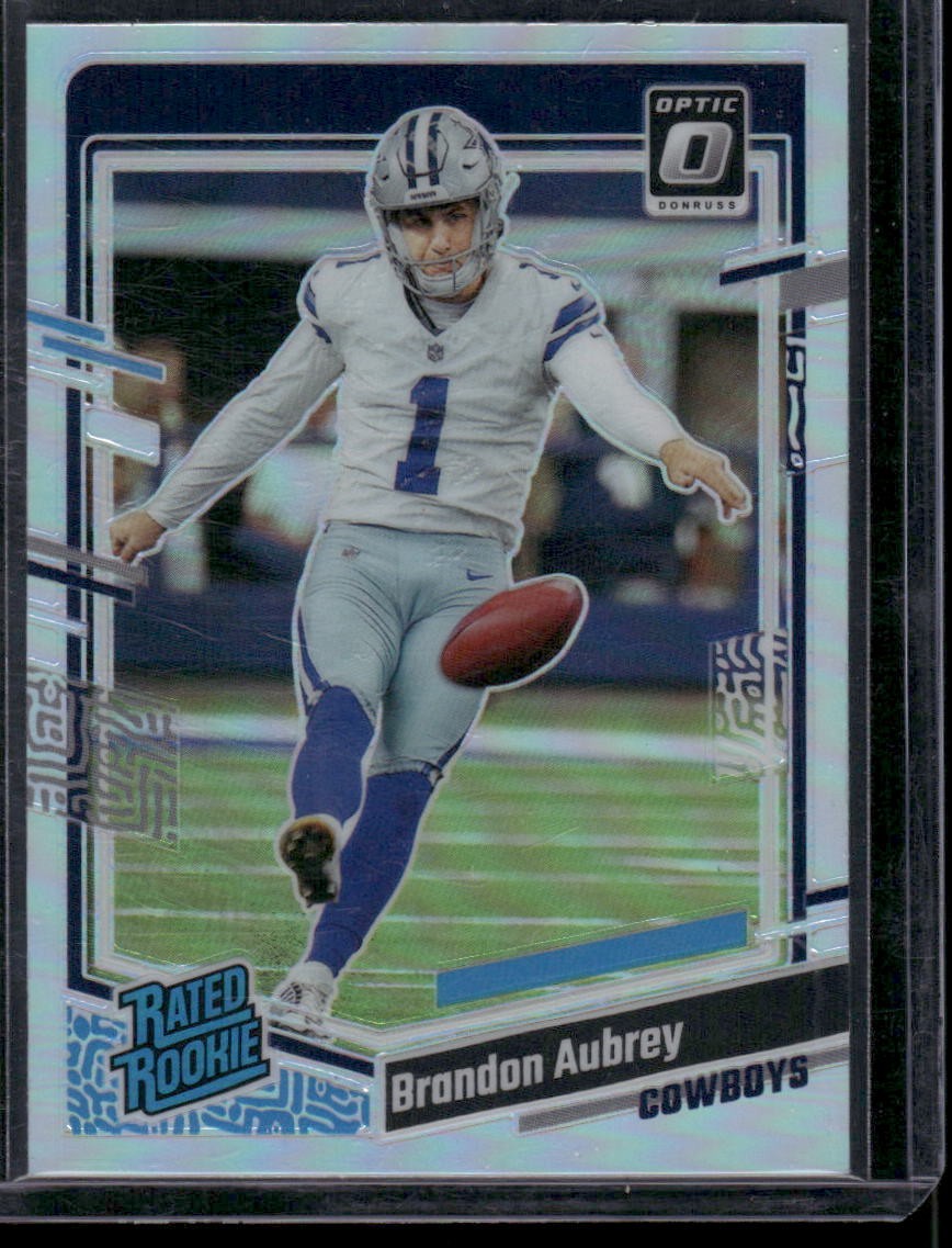 2023 Donruss Optic #226 Brandon Aubrey Holo