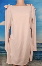 Nwt Women's Cider Dress Size 1Extra Large Pink Color Long Sleeve