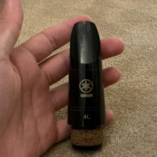 Yamaha 4C Soprano Clarinet Mouthpiece Wind & Woodwind Plastic Black