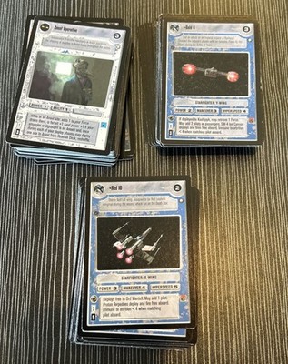 Star Wars CCG Special Edition BB C/U/F LS Light Side LS Singles You Pick