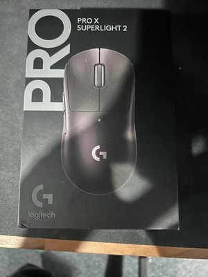 Logitech Pro x Superlight 2 Wireless Gaming Mouse Black
