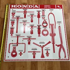 Honda Generator 1 Special Tools Display Sign For Peg Board