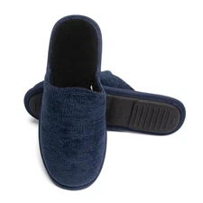 ROXONI MEN'S RONNOX HOUSE SLIPPER INDOOR/OUTDOOR SIZE 8.5-9.5 - NAVY