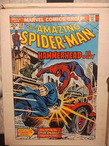 The Amazing Spider-Man Marvel Comics #130 SpiderMobile  Dr Octopus Jackal VF