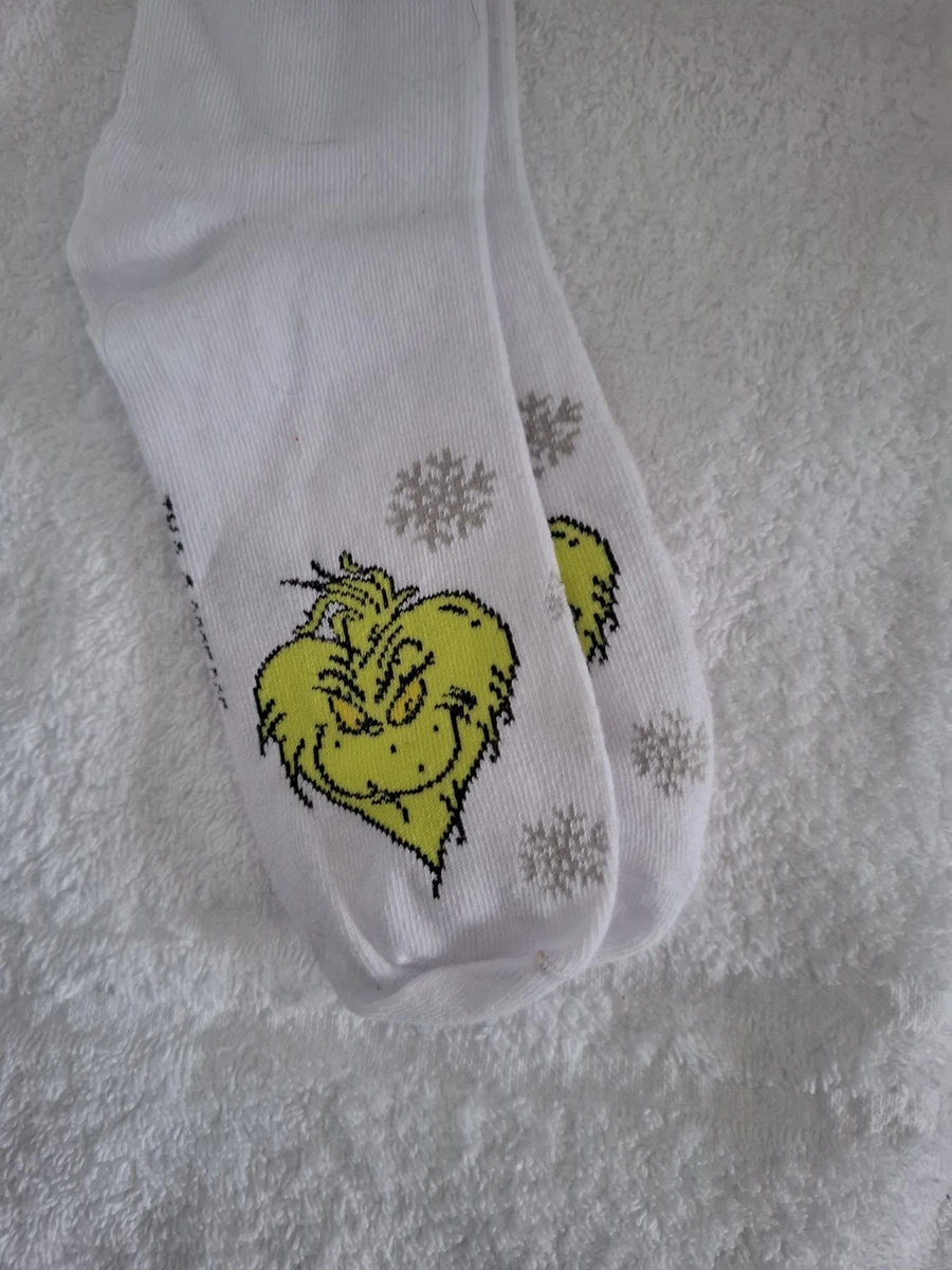 Paquete de 3 calcetines de Navidad The Grinch Reino Unido 6-8 UE 39-42 Primark BNWT regalo de Navidad