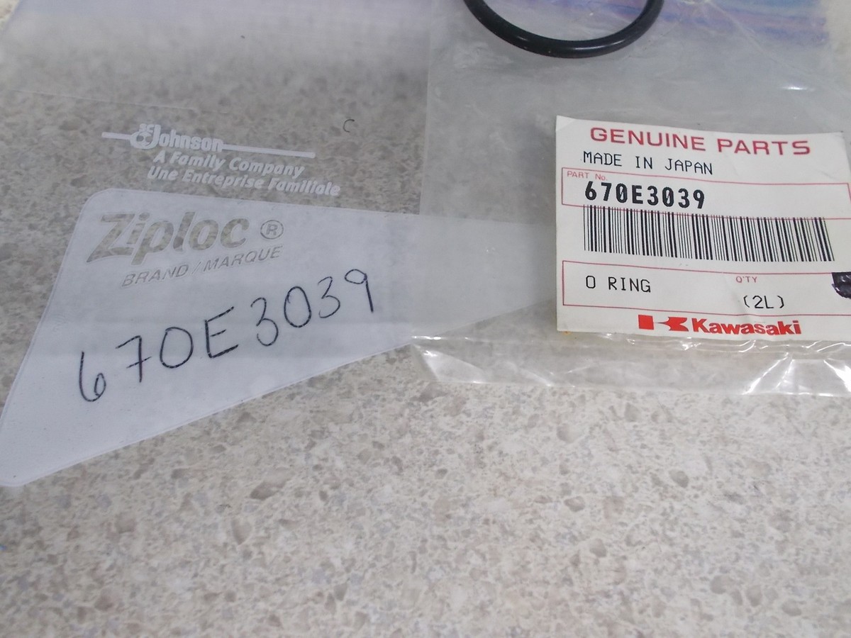 NOS OEM Kawasaki O Ring 1987-2006 KDX220 KDX200 KX125 NOS OEM Kawasaki O Ring 1987-2006 KDX220 KDX200 KX125