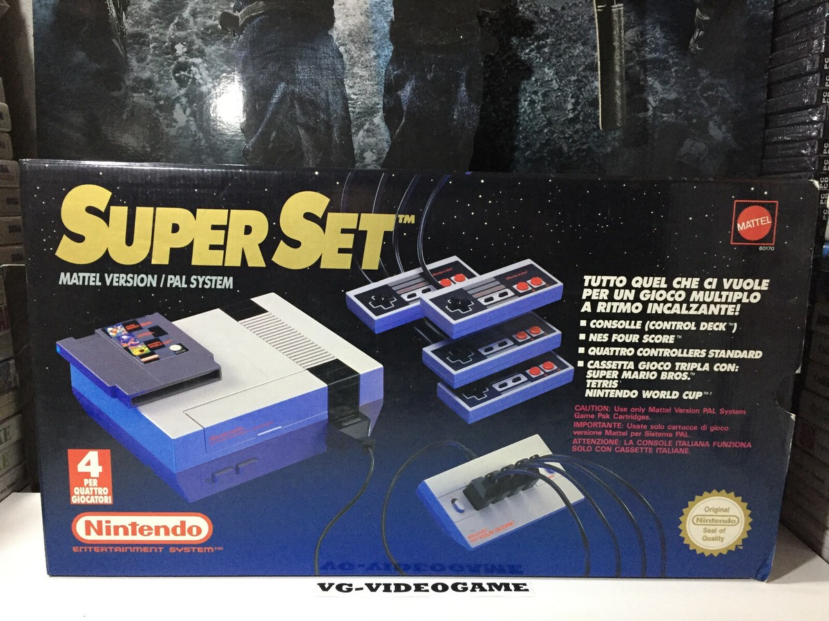 Nintendo 8bit NES Super Set PAL a ITA Mattel Acquisti Online su