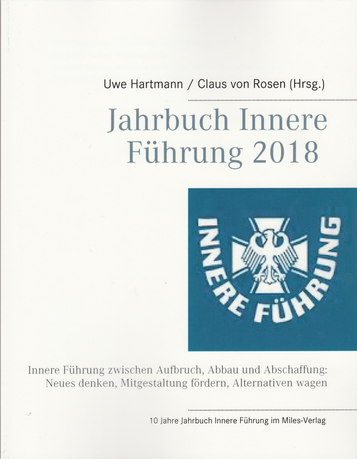 Thumbnail - Jahrbuch Innere Führung 2018 Uwe Hartmann (u. A.) Taschenbuch