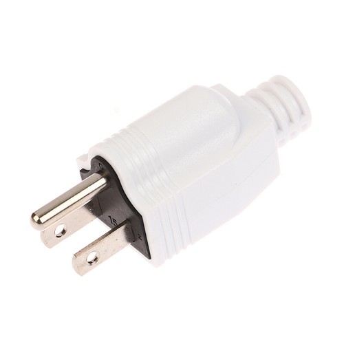American Detachable Plug American 5-15P AC Electrical Power Male Plug Adaptor - Afbeelding 11 van 14