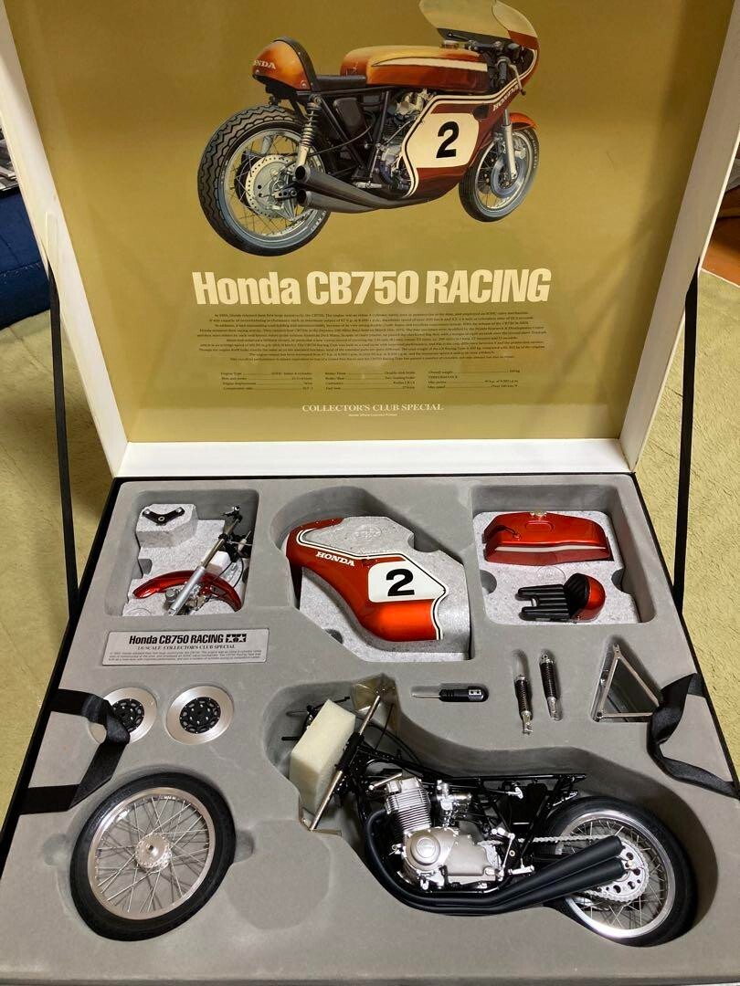 タミヤ1/6 CB750 RACING 新品 1/6 Honda Cb750 Racing Semi-Assembled Premium Model / Tamiya USA