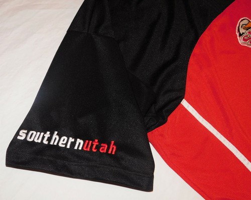 Camisa de Tiro de Baloncesto Southern Utah Thunderbirds Vintage Auténtica 3XL ¡RARARA! - Imagen 3 de 3