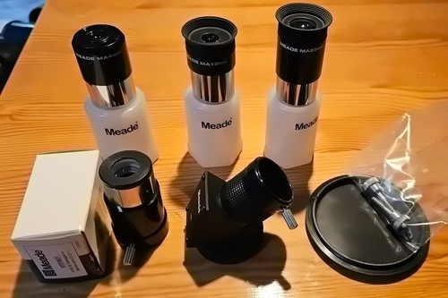 MEADE Teleskop ETX 70 GoTo, Nachführung, Handbox, OVP, guter Zustand, Zubehör - Bild 3 von 8
