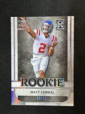 MATT CORRAL 2022 Leaf Ultimate Draft Rookies Silver Parallel Rookie Card 10/25