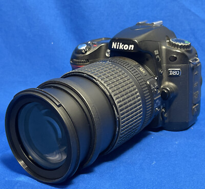 Nikon D80 MP D-SLR Digital Camera, AF S18-105mm Lens for