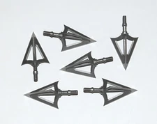 6 Broadheads Similar to Montec 1pc 125 Grain Crossbow Hobo Archery Hammerfist