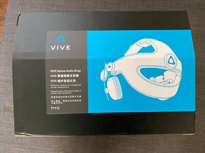 HTC VIVE Deluxe Audio Strap, Black - 99HAMR001-00 for sale online