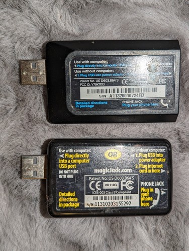 Magic Jack & Magic Jack Plus Pre-Owned Untested - Afbeelding 2 van 2