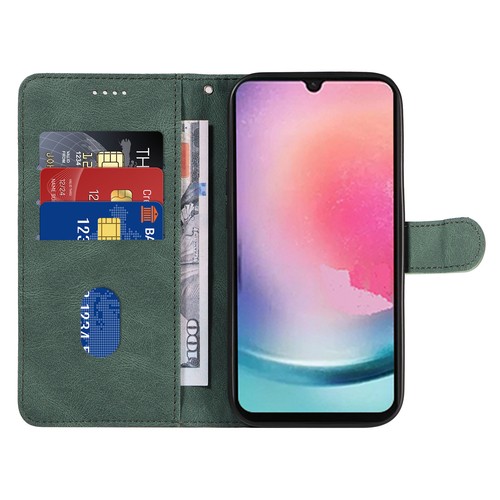 Funda de cuero para Samsung Galaxy A14 A13 A12 A10 billetera tarjeta de identificación con soporte para teléfono - Imagen 54 de 61