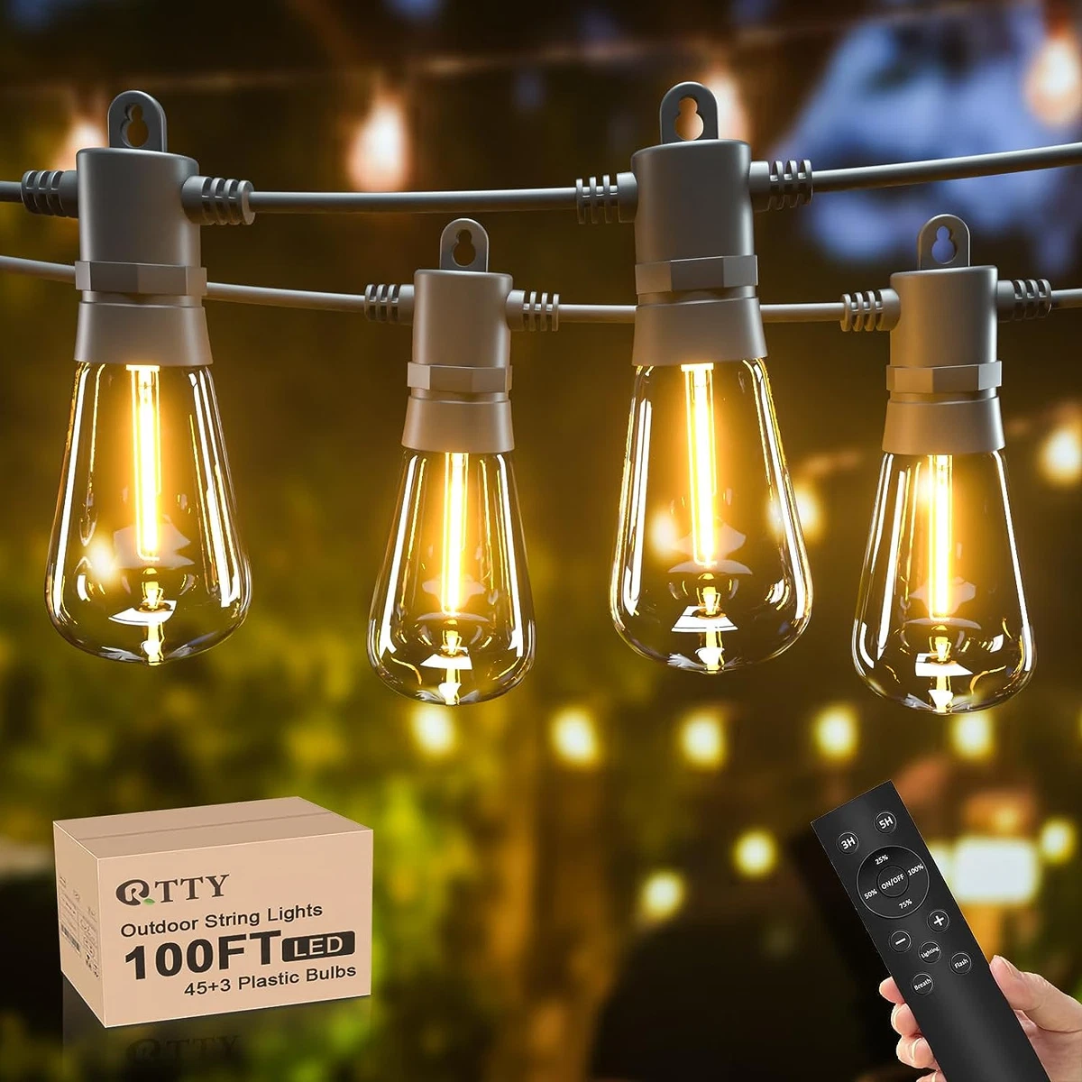Vintage string lights deals