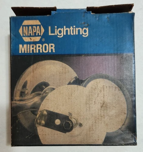 NAPA #7318 TRUCK 6'' STAINLESS STEEL CONVEX MIRROR ASSEMBLY MADE IN U.S.A.
