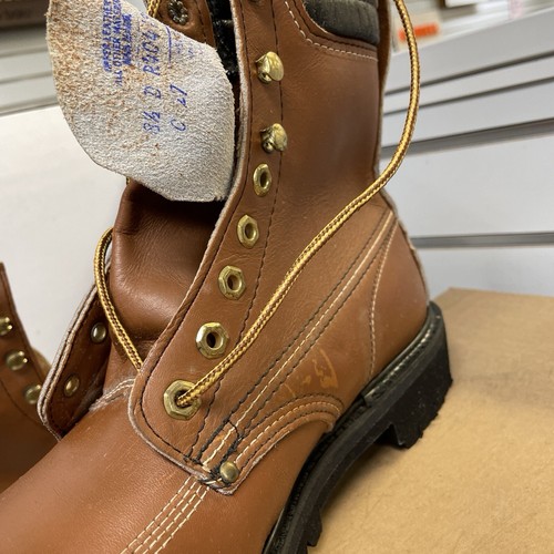 Sunco Inc,Super Tuff Industrial Men Boots, 8.5D, NOS,USA. C-27,Vibram Sole. S/T. - Picture 8 of 24
