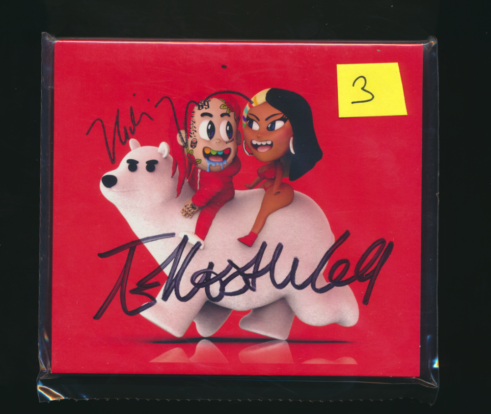 Tekashi 69 6ix9ine & Nicki Minaj Signed Trollz CD Autographed | eBay