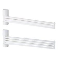 Swing Swivel Towel Rack Hanger Holder Wall Mounted 3 Arm /4 Arm Rotatable Bar