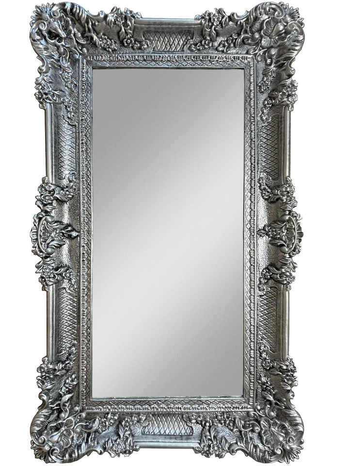 Espejo a-Ss 96x57 Antigua Barroco Rococó Lujoso Repro Decoración Wow Nuevo - Imagen 2 de 4