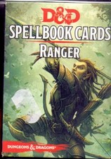Image of D&D 5 / DUNGEONS & DRAGONS 5 SPELLBOOK CARDS RANGER IN ENGLISH