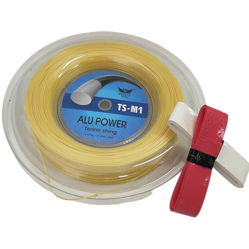 Poly Tennis String Alu Power Gold Yellow Tennis Racquet String 200M In 1.25MM - Picture 2 of 11